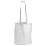 Cotton &amp; Calico Tote Bags - Coloured Cotton Long Handle Bag