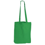 Cotton &amp; Calico Tote Bags - Coloured Cotton Long Handle Bag