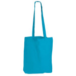 Cotton &amp; Calico Tote Bags - Coloured Cotton Long Handle Bag