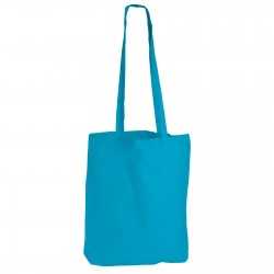 Cotton & Calico Tote Bags  - Coloured Cotton Long Handle Bag