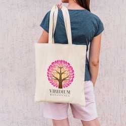 Cotton & Calico Tote Bags  - Urban Shopper Folding Calico Bag (LH)