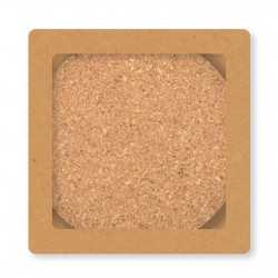 Coasters  - Villa Cork Round Coaster - Set of 4