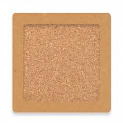 Coasters  - Villa Cork Square Coaster - Set of 4
