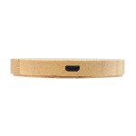 Phone &amp; Tablet Chargers - Arc Round Bamboo Wireless Charger