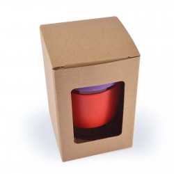 Reusable Coffee Cups - Glass  - Vienna Coffee Cup with M&Ms