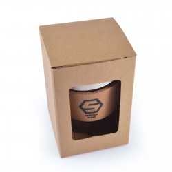 Reusable Coffee Cups - Glass  - Vienna Eco Coffee Cup / Cork Band 320ml