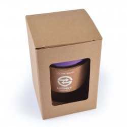 Reusable Coffee Cups - Glass  - Vienna Coffee Cup / Cork Band 320ml