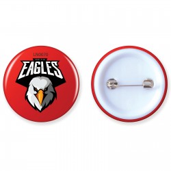 Name & Pin Badges  - Button Badge 32mm