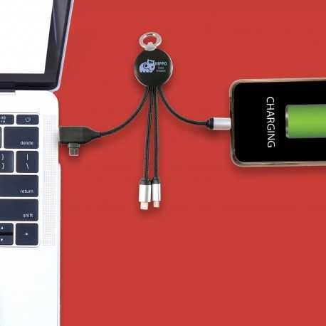 USB Hubs & Cables  - Kinetic Round Glow Cable