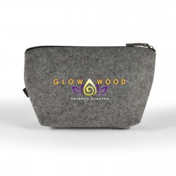 Toiletry Bags  - Montana RPET Felt Cosmetic Bag