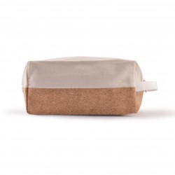 Toiletry Bags  - Scenic Cotton Cork Utility Pouch