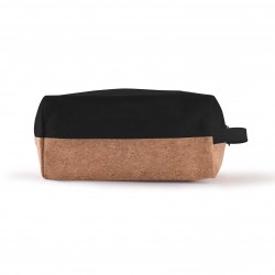 Toiletry Bags  - Scenic Cotton Cork Utility Pouch