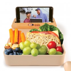 Homeware Products  - Stax Eco Lunch Box with Phone Holder Lid