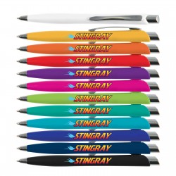 Plastic Promotional Pens  - Stingray Pen Plastic