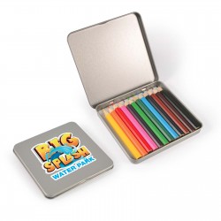 Pencils  - Doodle 12 Pencils in Tin