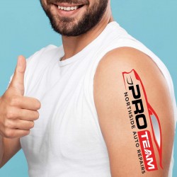 Printed Tattoos  - 152 x 38mm Classic Temporary Tattoos