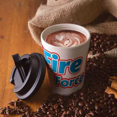 Reusable Coffee Cups - Plastic & Ceramic  - Aroma Eco Cup / Comfort Lid 350ml