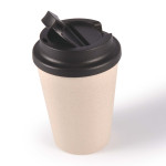Reusable Coffee Cups - Plastic &amp; Ceramic - Aroma Eco Cup / Comfort Lid 350ml