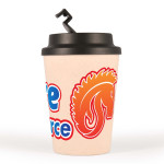 Reusable Coffee Cups - Plastic &amp; Ceramic - Aroma Eco Cup / Comfort Lid 350ml