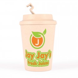 Reusable Coffee Cups - Plastic & Ceramic  - Aroma Eco Cup / Eco Comfort Lid 350ml