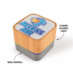 Wired & Bluetooth Speakers  - Gig Bamboo Bluetooth Speaker
