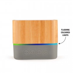 Wired & Bluetooth Speakers  - Gig Bamboo Bluetooth Speaker