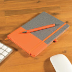 Promotional Journals &amp; Noteboooks - Venture Bondi Notebook A5 / Austin Pen