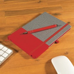 Promotional Journals & Noteboooks  - Venture Bondi Notebook A5 / Austin Pen