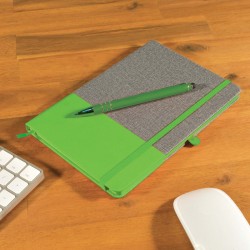 Promotional Journals & Noteboooks  - Venture Bondi Notebook A5 / Austin Pen