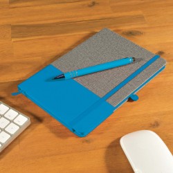 Promotional Journals & Noteboooks  - Venture Bondi Notebook A5 / Austin Pen