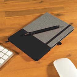 Promotional Journals & Noteboooks  - Venture Bondi Notebook A5 / Austin Pen