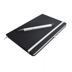 Promotional Journals & Noteboooks  - Venture Supreme Notebook A5 / Napier Pen
