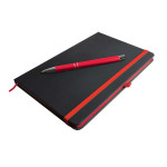 Promotional Journals &amp; Noteboooks - Venture Supreme Notebook A5 / Napier Pen