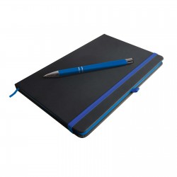 Promotional Journals & Noteboooks  - Venture Supreme Notebook A5 / Napier Pen