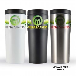Reusable Coffee Cups - Metal  - Manta Vacuum Cup 400ml