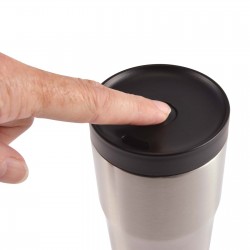 Reusable Coffee Cups - Metal  - Manta Vacuum Cup 400ml