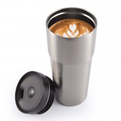 Reusable Coffee Cups - Metal  - Manta Vacuum Cup 400ml