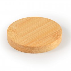 Bottle Openers  - Discus Bamboo Bottle Opener Coaster