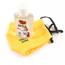 Face Masks  - Childrens Mask and Hand Sanitiser Pack
