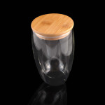 Reusable Coffee Cups - Glass - Sierra Double Wall Glass Cup 450ml