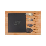 Cheese Sets - Mosaic Bamboo Slate Cheese Board