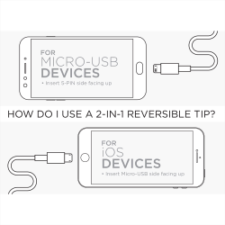 Phone Accessories  - Route Light Up Logo 3-in-1 Cable