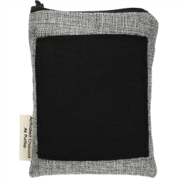Travel Waist Bags  - Odor Absorbing Travel Pouch - Black