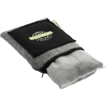 Travel Waist Bags - Odor Absorbing Travel Pouch - Black