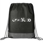 Drawstring Bags &amp; Back Sacks - Crossweave Heat Sealed Drawstring Bag