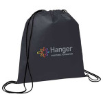 Drawstring Bags &amp; Back Sacks - Evergreen Non-Woven Drawstring Sportpack