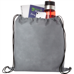 Drawstring Bags & Back Sacks  - Evergreen Non-Woven Drawstring Sportpack