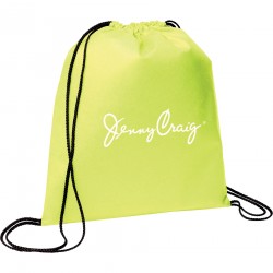 Drawstring Bags & Back Sacks  - Evergreen Non-Woven Drawstring Sportpack