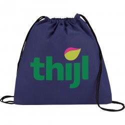 Drawstring Bags & Back Sacks  - Evergreen Non-Woven Drawstring Sportpack
