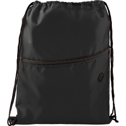 Drawstring Bags & Back Sacks  - Insulated Zippered Drawstring Sportspack